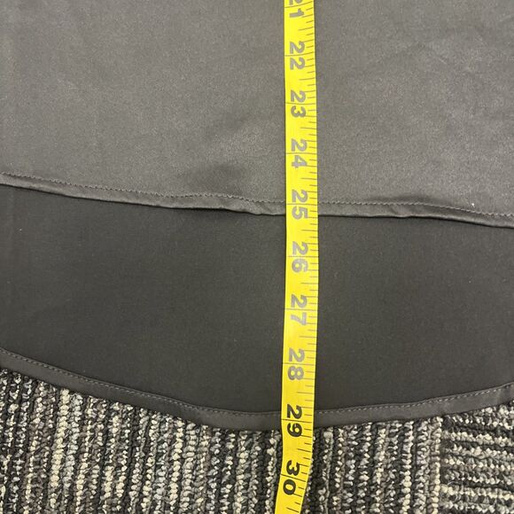 PLEIONE Women’s Sleeveless Silky Tunic Top Blouse Black NWT Size Medium - Picture 8 of 10